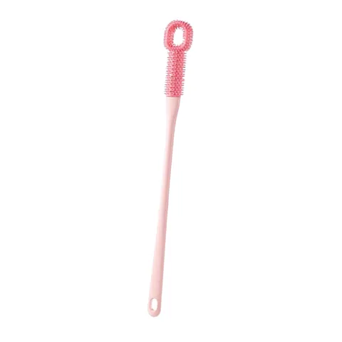 Toe Gap Cleaning Brush Long Handle Lotion Applicator