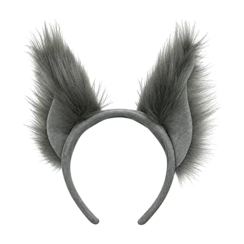 Furry Ears Headband – Donkey