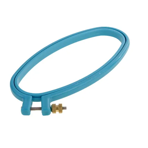 Plastic Oval Embroidery Hoop 3x6 Inch