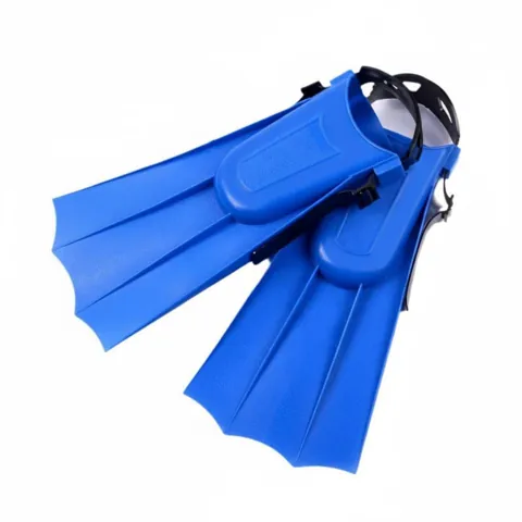 Kids Swim Fins EVA Adjustable Blue