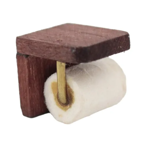 1/12 Dollhouse Toilet Paper Holder