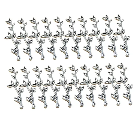Tree Branch Leaf Charms