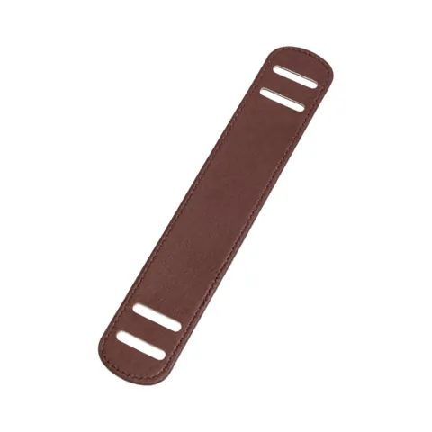 Leather Shoulder Strap Pad Brown L
