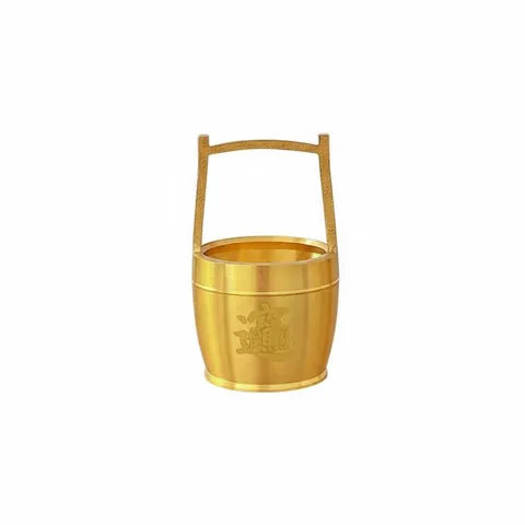 Golden Ingot Money Pail