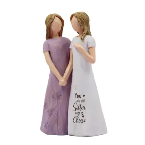 Girls Friendship Statue Figurine