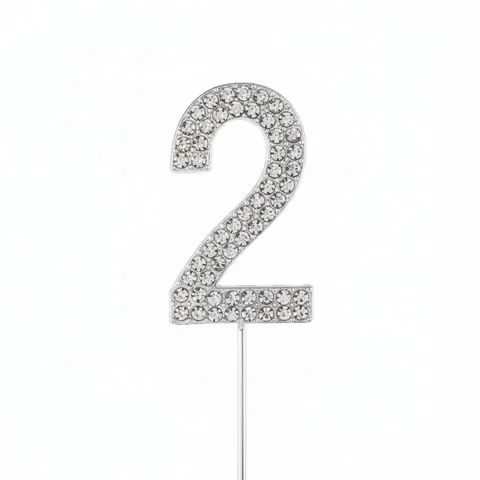 Rhinestone Cake Topper