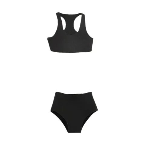 Action Figure Vest and Shorts Black