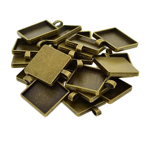 Bezel Tray Pendant Base