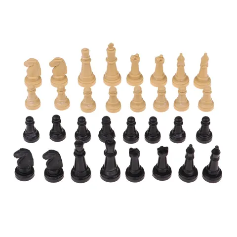 Plastic Chess Pieces 32pcs