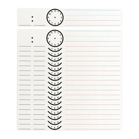 Pocket Chart Erase Card 20x