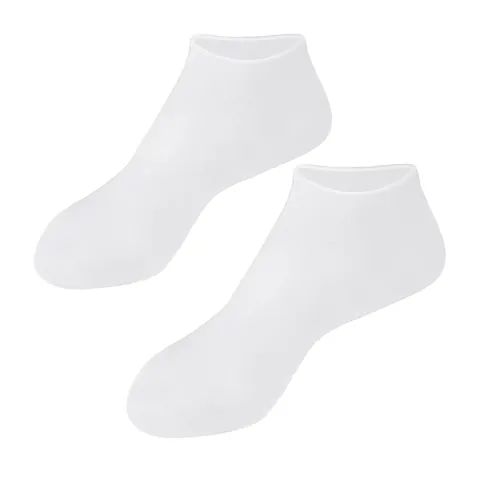 Silicone Gel Socks White XL