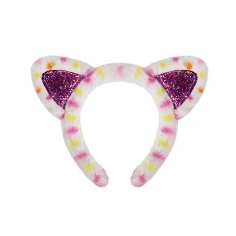 Cat Ear Headband – Rose Red