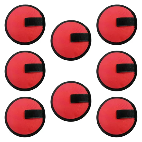 Lure Covers 8 Pieces Red
