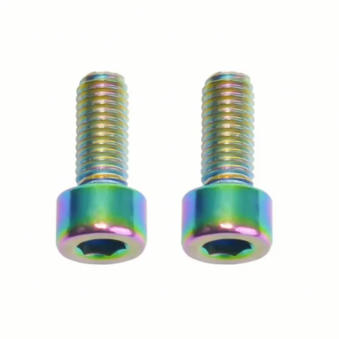 2-Piece Hexagonal Drive Bike Bottle Cage Bolts