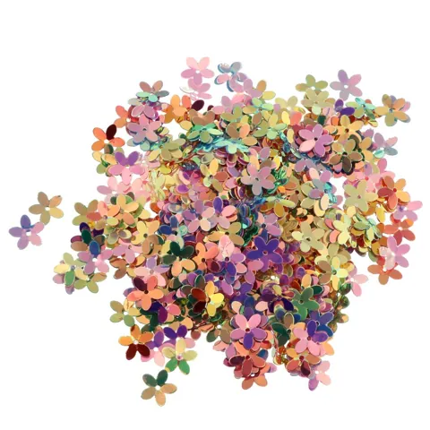 Metallic Flower Confetti 15g
