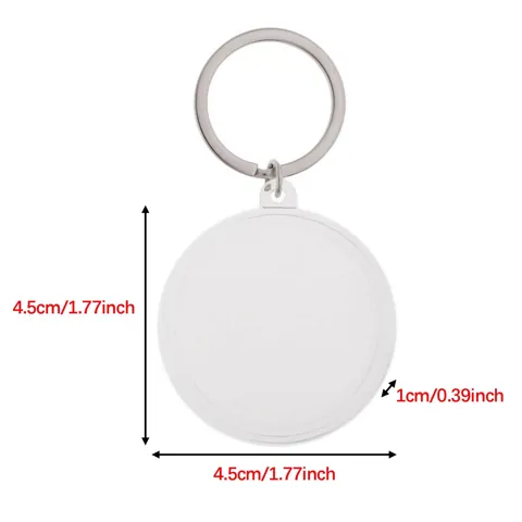 Coin Holder Keychain 40mm
