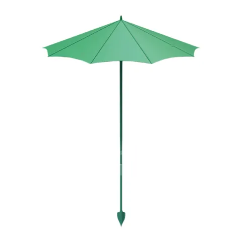 Plant Umbrella Adjustable Angle Green