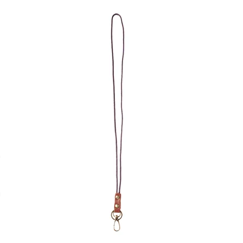 Leather Lanyard Neck Wrist Strap