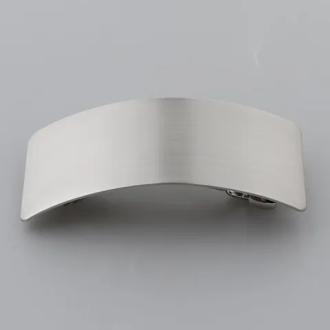 French Barrette Silver