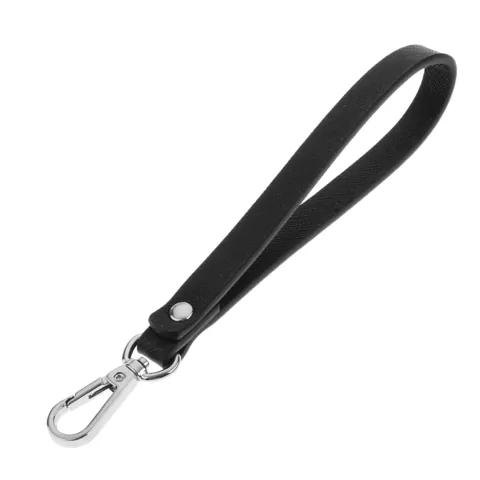 Wristlet Strap Keychain Black