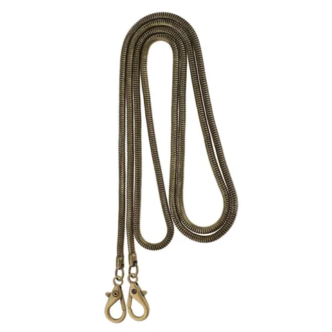 Handbag Handle Snake Chain Bronze