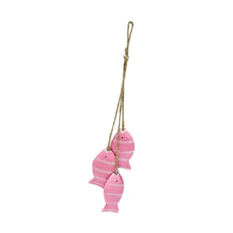 Wooden Fishes Wall Hanging