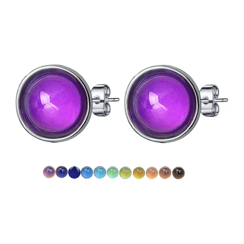 Color Changing Stud Earrings