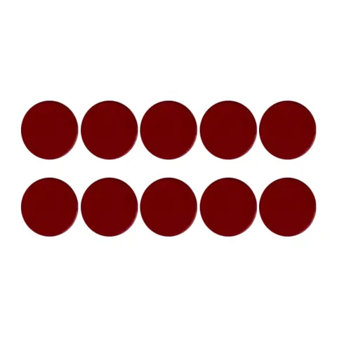 Billiards Cue Tip Pads Claret