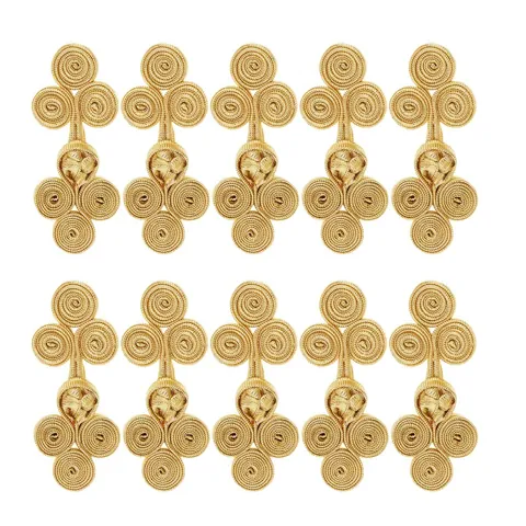 Chinese Knot Buttons Three Wheels