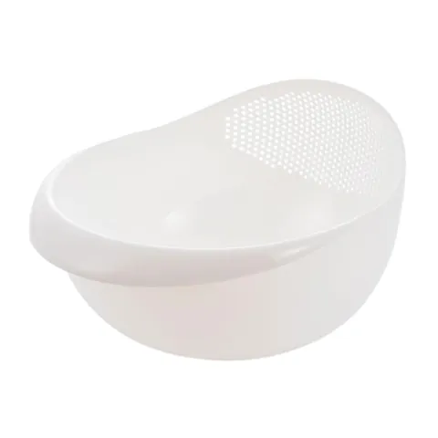 Rice Washer Strainer Bowl