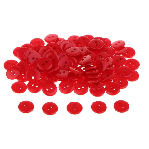 Round Resin Buttons