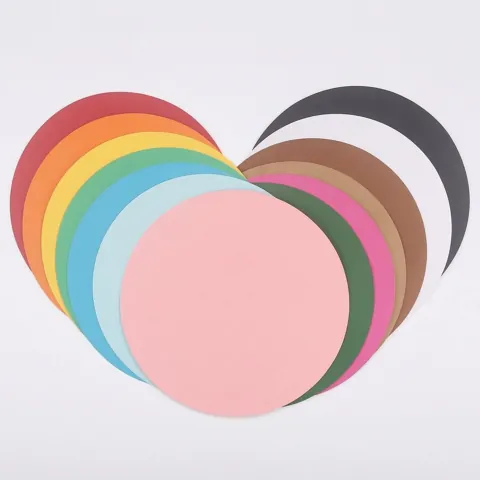 Round Kraft Sketch Paper
