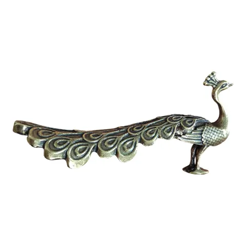 Brass Peacock Figurine
