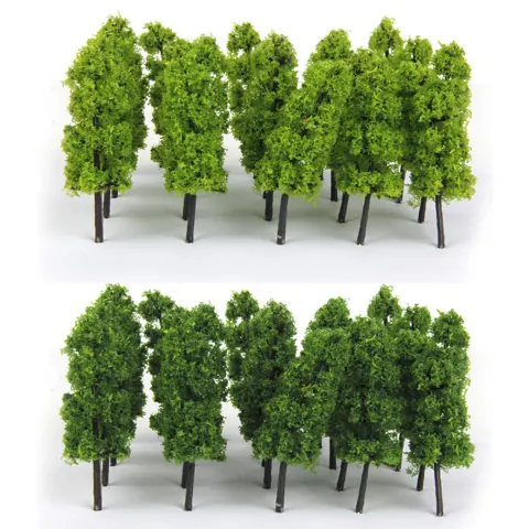 Model Train Pagoda Trees 1:200