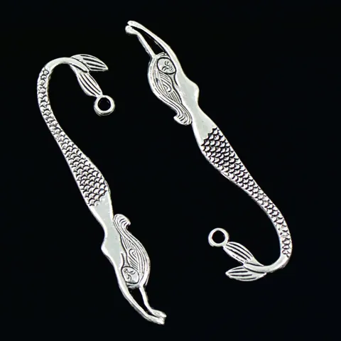 Tibetan Silver Wavy Bookmarks
