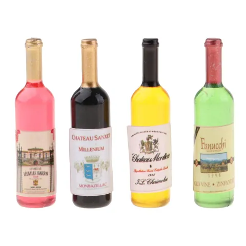 Dollhouse Miniature Bottles