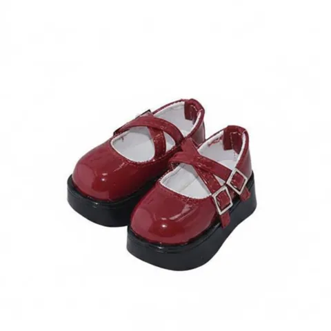 BJD Doll Shoes Red