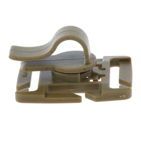 Hydration Tube Clips Brown