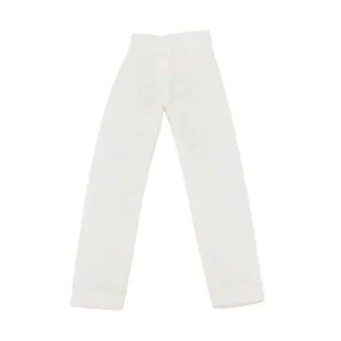 1/12 Scale Doll Pants White