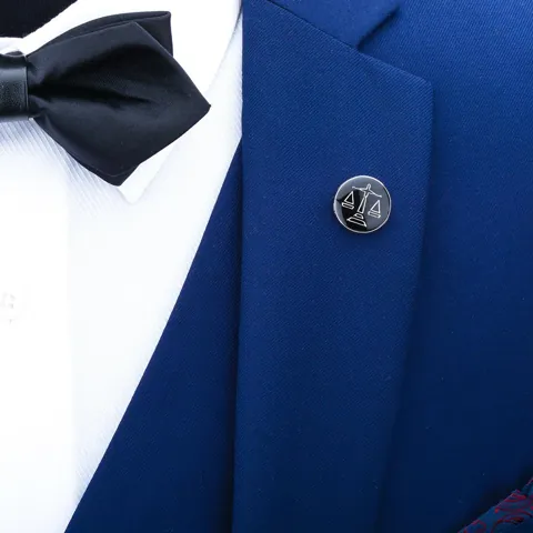 Badge Collar Pin