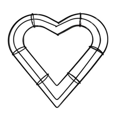 Heart Shaped Wreath Frame 25cm