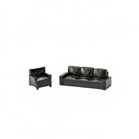 1/64 Scale Sofa Set Black