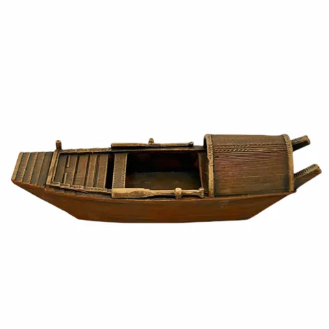 Mini Wooden Boat Model