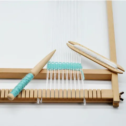 Beechwood weaving knitting shuttle stick needle