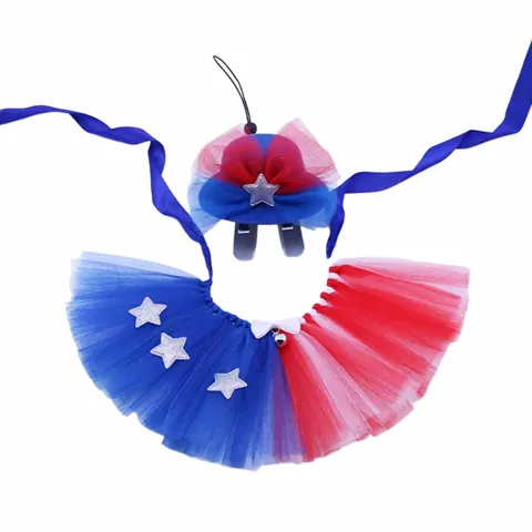 Dog 4TH Of July Outfit Set