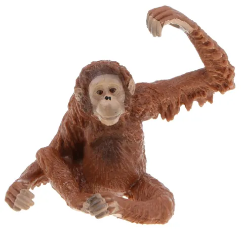 Animal Figurine Red Orangutan